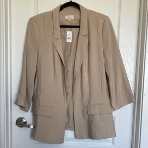 LOFT Women's Beige Blazer